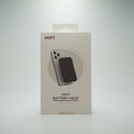 Внешний аккумулятор MagSafe MOFT Snap Battery Pack Белый в чёрной подарочной упаковке