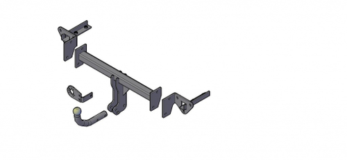 Фаркоп Subaru Impreza XV 2011-2017, условно-съемный,(без электрики) Трейлер.8510