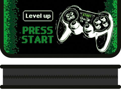 Пенал 1 секц. средний 190/90 "Level up 2025" (Пчелка)