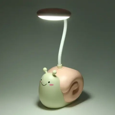 Настольная лампа «Sweet - Snail» LED, USB 0.6-4.2W 5V, Розовый
