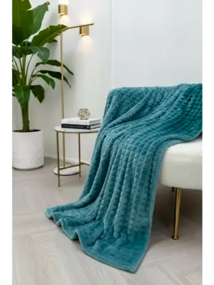 Плед евро 200х230 для дивана и кровати