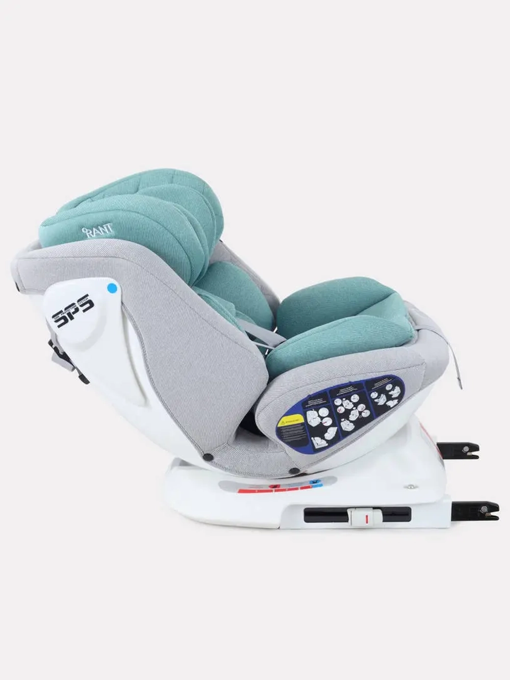 Автокресло Rant Nitro isofix 0/1/2/3 (0-36 кг) Mint
