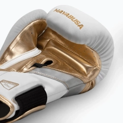 Боксёрские перчатки Hayabusa T3 white/gold