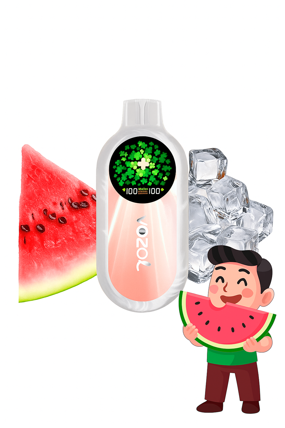 Vozol MAGIC 30000 - Watermelon Ice (5% nic)