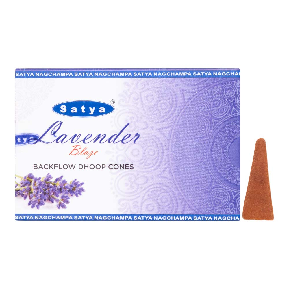 SATYA Premium Lavender Blaze Конусы 10шт