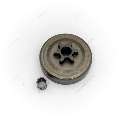 Корзина сцепления б/п Partner 350 (3/8"Picco-6, 63/13-мм, цельная, подшипник) [Champion]