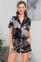 Пижама женская Mia-Amore Da Vinci Да Винчи 8434 черный