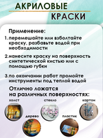 Акриловая краска металлик «Северное сияние»