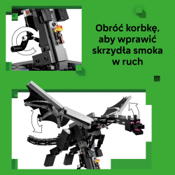 Конструктор LEGO Minecraft 21595 Дракон Края — фото 6
