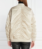 Сатиновая куртка бомбер Pinko - бежевый(103014 A1NP)