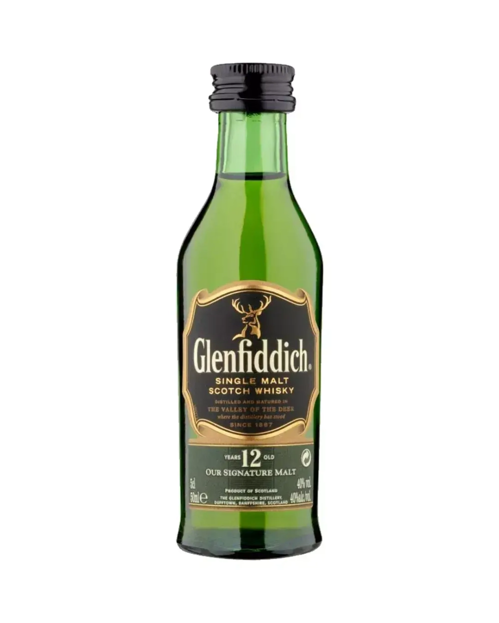 Glenfiddich 12 Y.O. 50 мл.