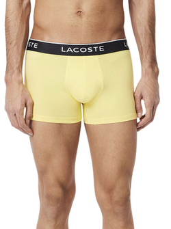 Мужские спортивные боксеры Lacoste Cotton Stretch Jersey 3P - разноцветный