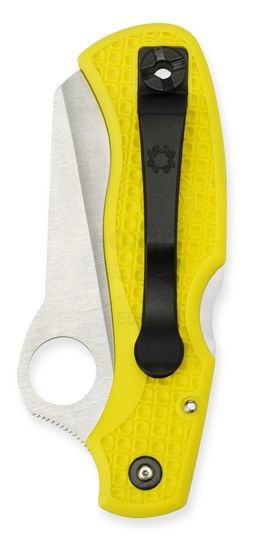 Складной нож Spyderco Saver Salt C118SYL c клинком из стали H1, рукоять FRN