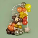 Шар (12''/30 см) Белое Золото, хром, 50 шт.