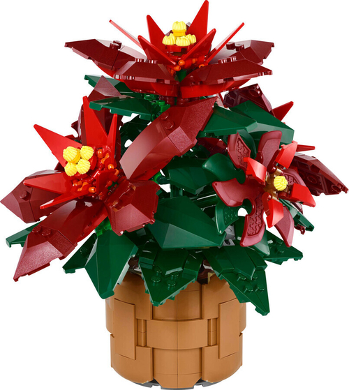 Конструктор LEGO Icons 10370 Botanical Collection Пуансеттия
