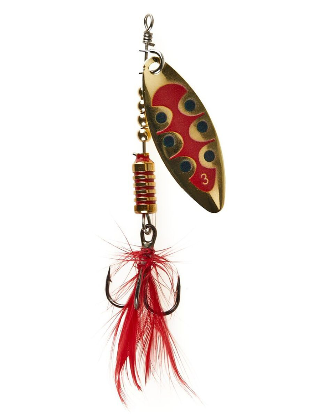 Блесна вращающаяся Lucky John SPIN X LONG 05 12,0г CR (5шт. в упк.)