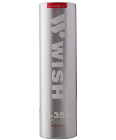 Набор воланов для бадминтона S-350, пластик, 6 штук