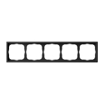 ARTGALLERY 5-постовая РАМКА, универсальная, КАРБОН