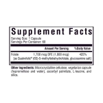 L-Methylfolate (ранее L-5-MTHF - 1,700 mcg DFE) 60 капсул Seeking Health