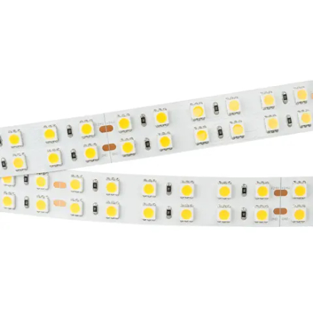 Светодиодная лента RT 2-5000 24V Warm2700 2x2 (5060, 720 LED, LUX) (Arlight, 34.4 Вт/м, IP20) 012443