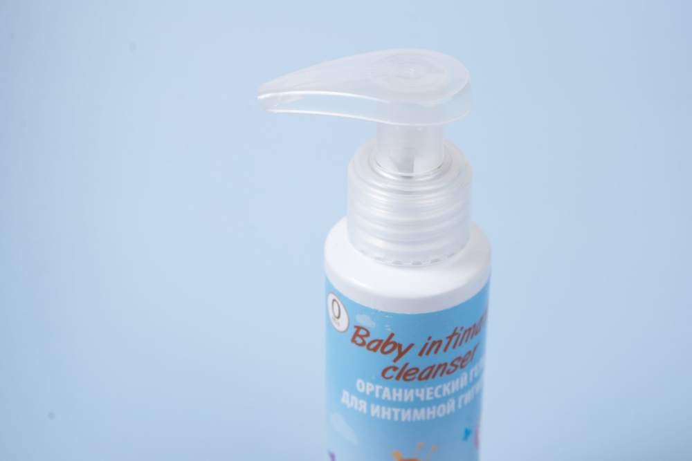 Azetabio Органический натуральный гель для подмывания детский, средство для интимной гигиены малышей 0+, 100 мл