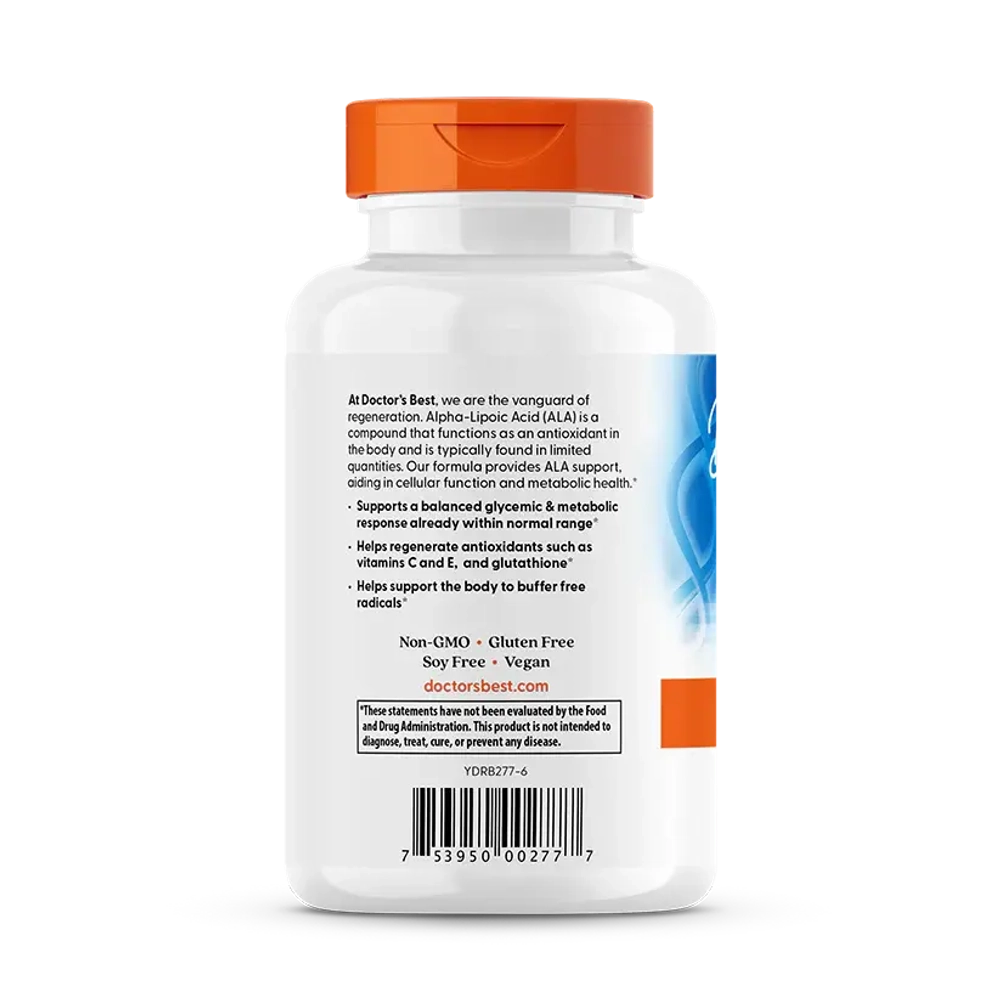 Alpha-Lipoic Acid 300 мг 180 капсул Doctors Best