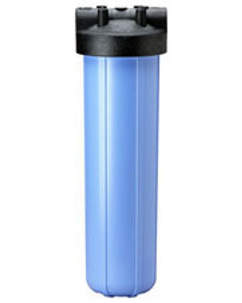 Корпус фильтра B898-BK1-PR (корпус ВВ20 синий, вход 1&quot;, сбр.давл.), Райфил