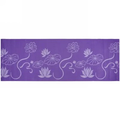 Коврик для йоги 6 мм 173х61 см «Цветущий сад» PVC, микс цветов