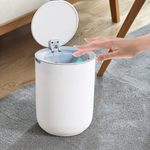 Ведро для мусора сенсорное, круг, Foodatlas JAH-6011, 8 л (белый)