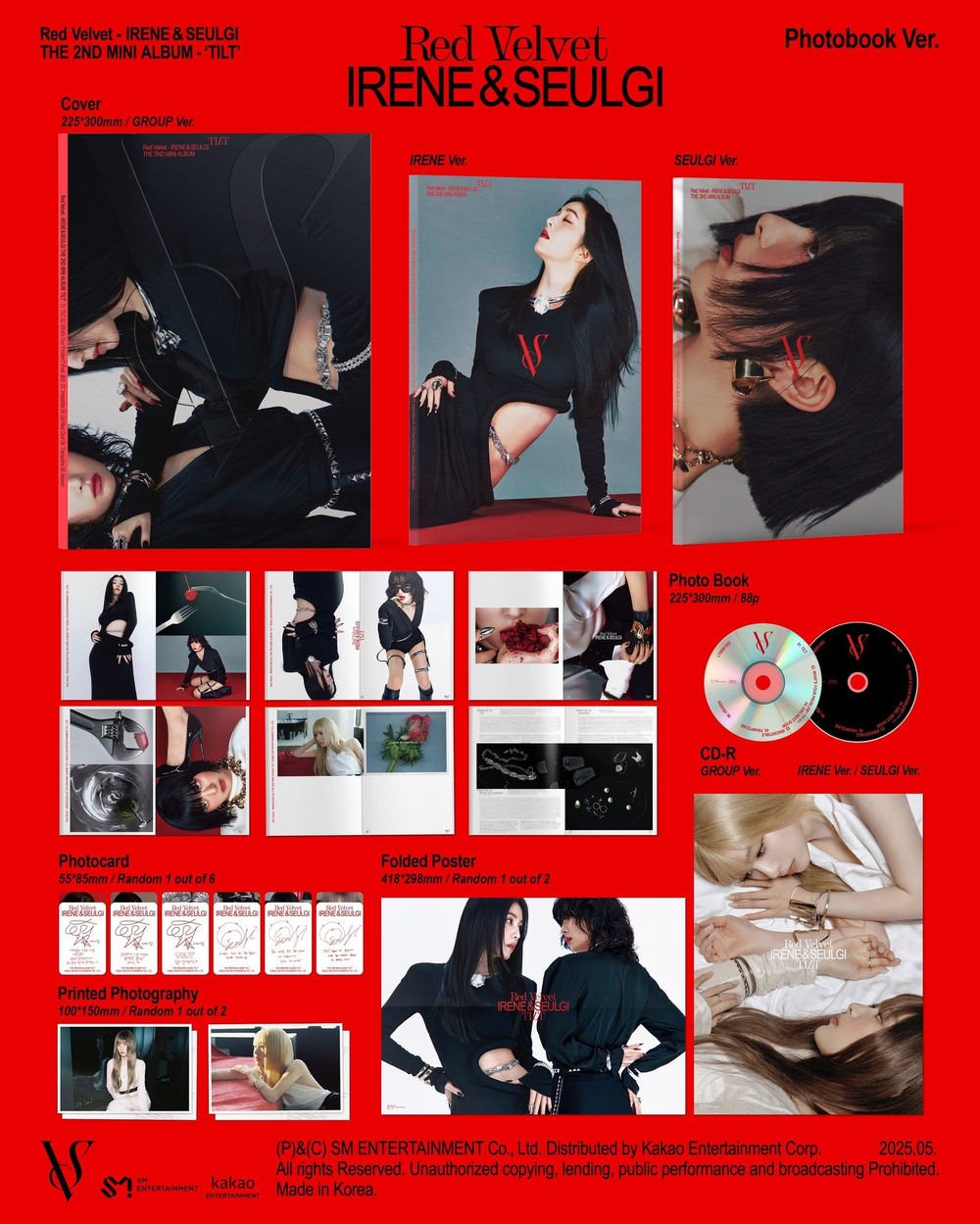 Альбом IRENE & SEULGI - TILT (Photobook Ver.)
