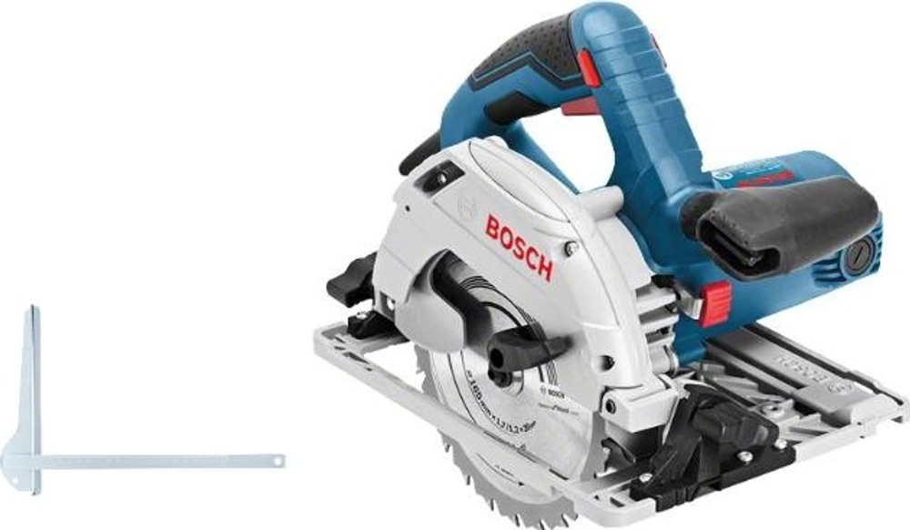 Пила циркулярная сетевая BOSCH GKS 55 + GCE Professional 0601682100