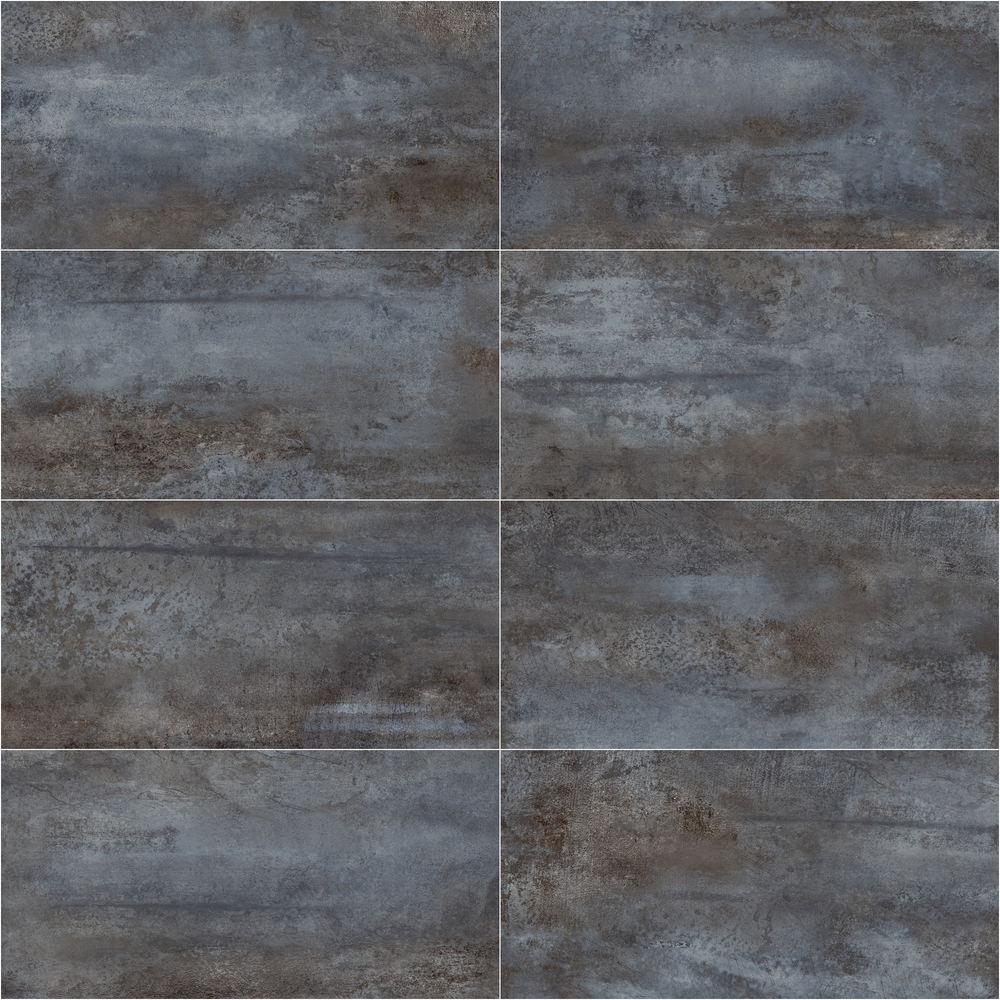 Керамогранит Alma Ceramica Oxide 60x120 см 1.44 м² лаппатированный цвет серый
