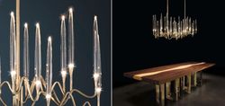 Люстра Il Pezzo Chandelier Brass And Crystals L80 By Imperiumloft