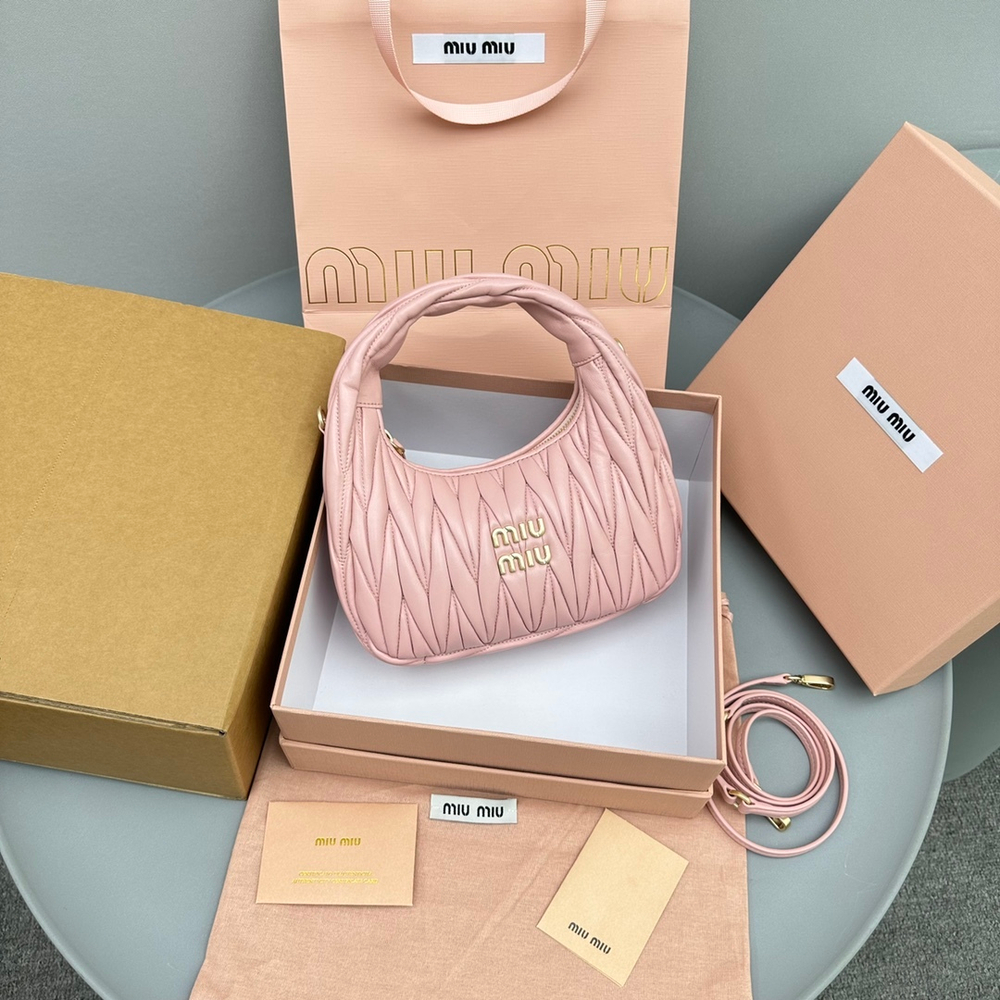 Miu Miu Wander Hobo Bag 20 cm