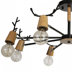 Люстра на штанге Loft it 10024/8 Black