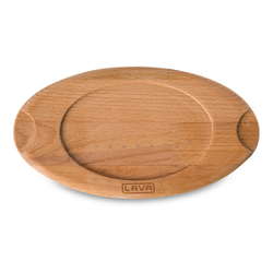 Подставка для сервировки овальная LAVA 13х23см