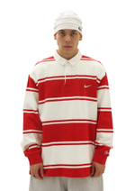 Лонгслив Supreme x Nike (Red/White)