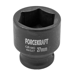 Головка ударная 27мм (6гр.),1/2'' FORCEKRAFT FK-44527
