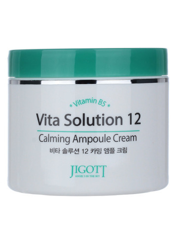 JIGOTT Крем для лица успокаивающий/Vita Solution 12 Calming Ampoule Cream, 100мл