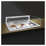 Встраиваемая угловая кондитерская витрина Finist Glassier GС-13/7/3