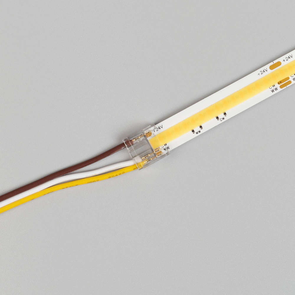 Коннектор COB-MIX-10mm-3pin-STW (Arlight, Прозрачный) 046948