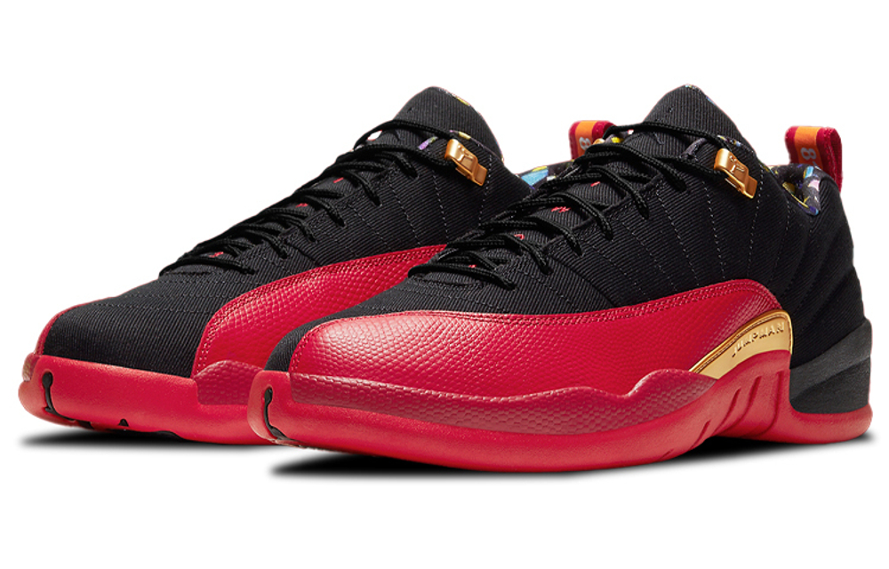 Кроссовки Jordan Air Jordan 12 Retro Low Se "Black And Metallic Gold"