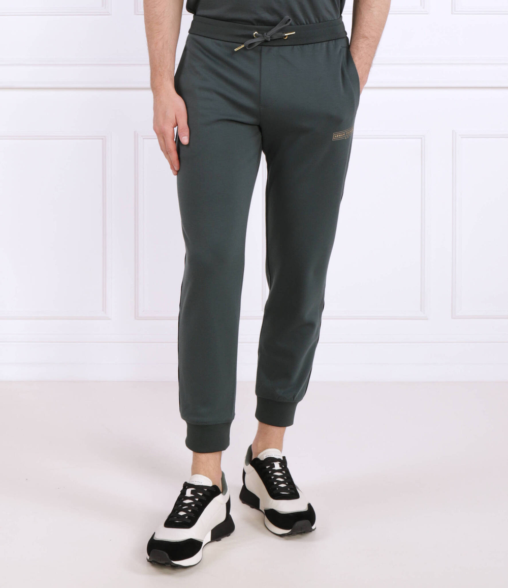 Спортивные штаны Armani Exchange - темно-зеленый(3RZPRA Z9N1Z)