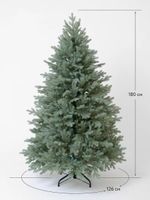 Ель искусственная голубая «Марселло» (Литая хвоя) от 1.8 до 2.4 м