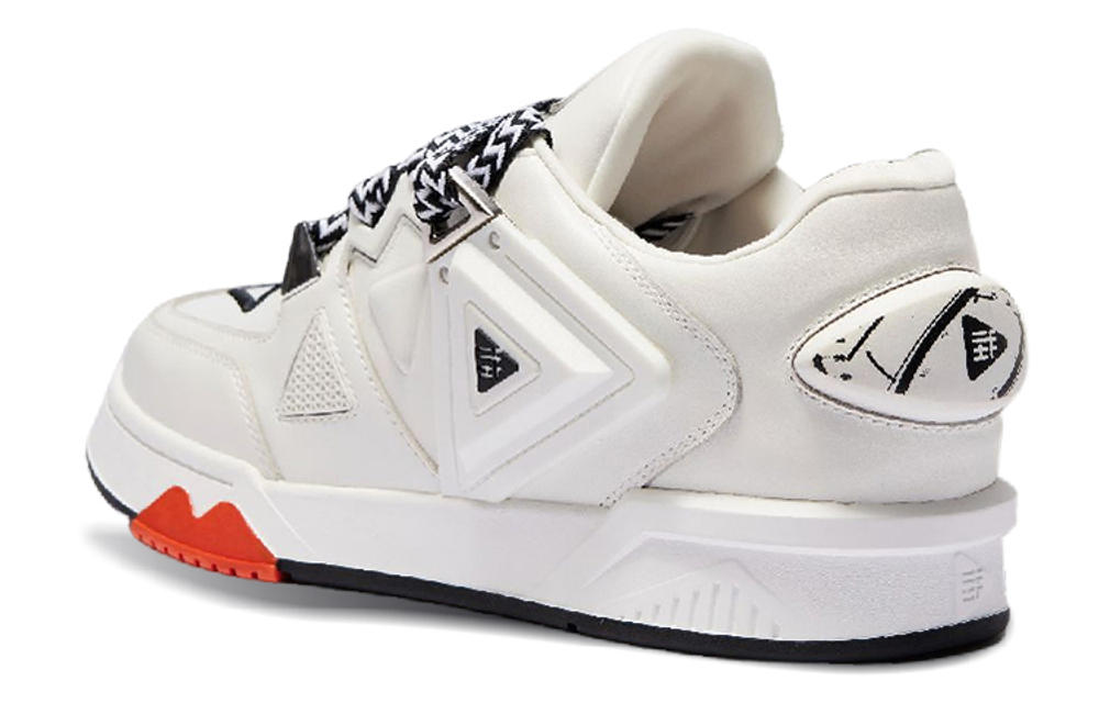 㦱 No Limits In The Past Top Grain Cow Leather Stylish Skateboarding Shoes Unisex