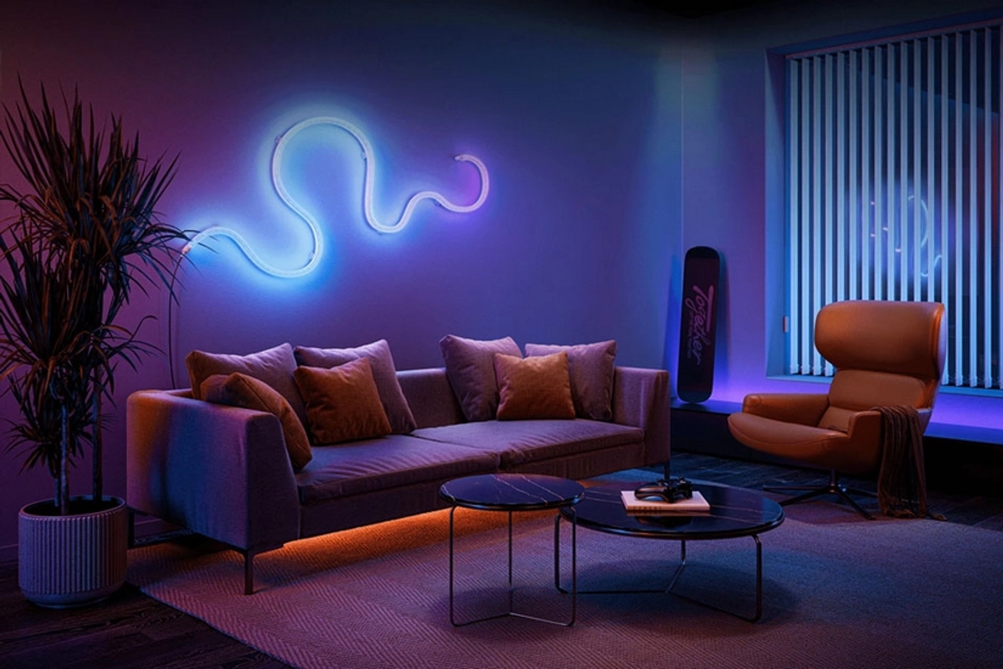 Свет как элемент стиля: 5 мест в доме, где особенно эффектно смотрится светодиодный гибкий неон