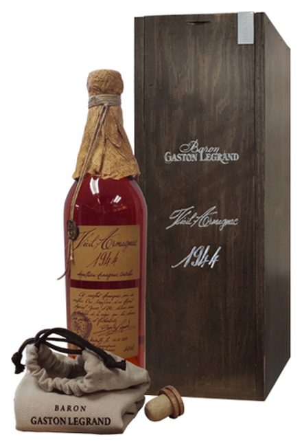 Арманьяк Baron G. Legrand 1944 Bas Armagnac п/уп (дерево), 0.7 л