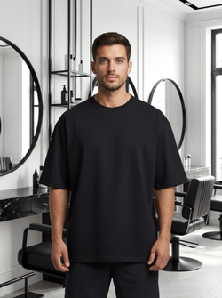 Футболка мужская оверсайз для парикмахера