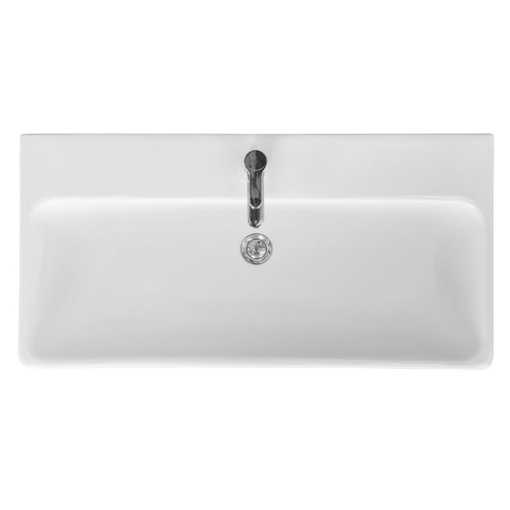 Раковина мебельная АкватонАдриана 90 фарфор, цвет Белый (1WH501629)