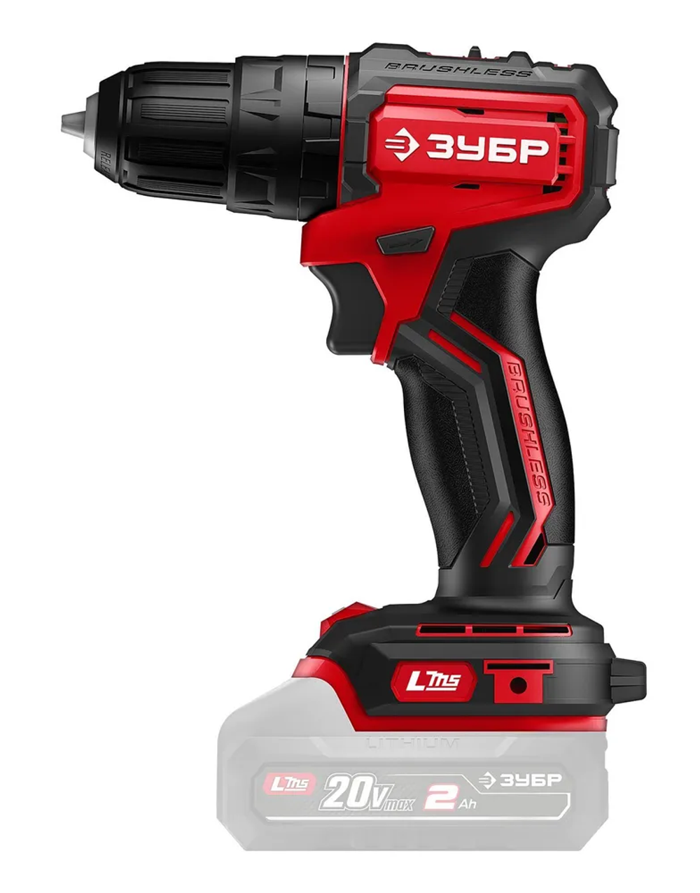 Аккумуляторная ударная дрель-шуруповёрт ЗУБР ДБУ-45